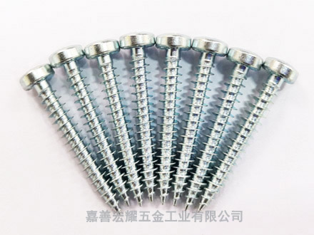 圓柱頭米字纖維板釘帶防滑齒（非標(biāo)）